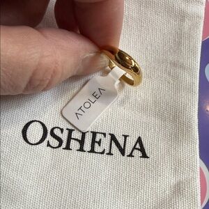 ATOLEA Gold Women's Ring 18K PVD Coating Waterproof